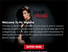 Tablet Screenshot of jonellebrooks.com